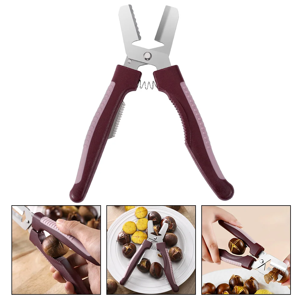 Stainless Steel Chinese Chestnut Opener Walnut Opener Chinese Chestnut Opener 
Stainless Steel Chinese Chestnut Opener Walnut Opener Chinese Chestnut Opener