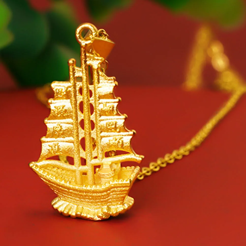 sailboat Pendant 24K gold Charm Accessories indian fashion aesthetic wedding bless Necklaces For Women Clavicle Chain Jewelry
sailboat Pendant 24K gold Charm Accessories indian fashion aesthetic wedding bless Necklaces For Women Clavicle Chain Jewelry