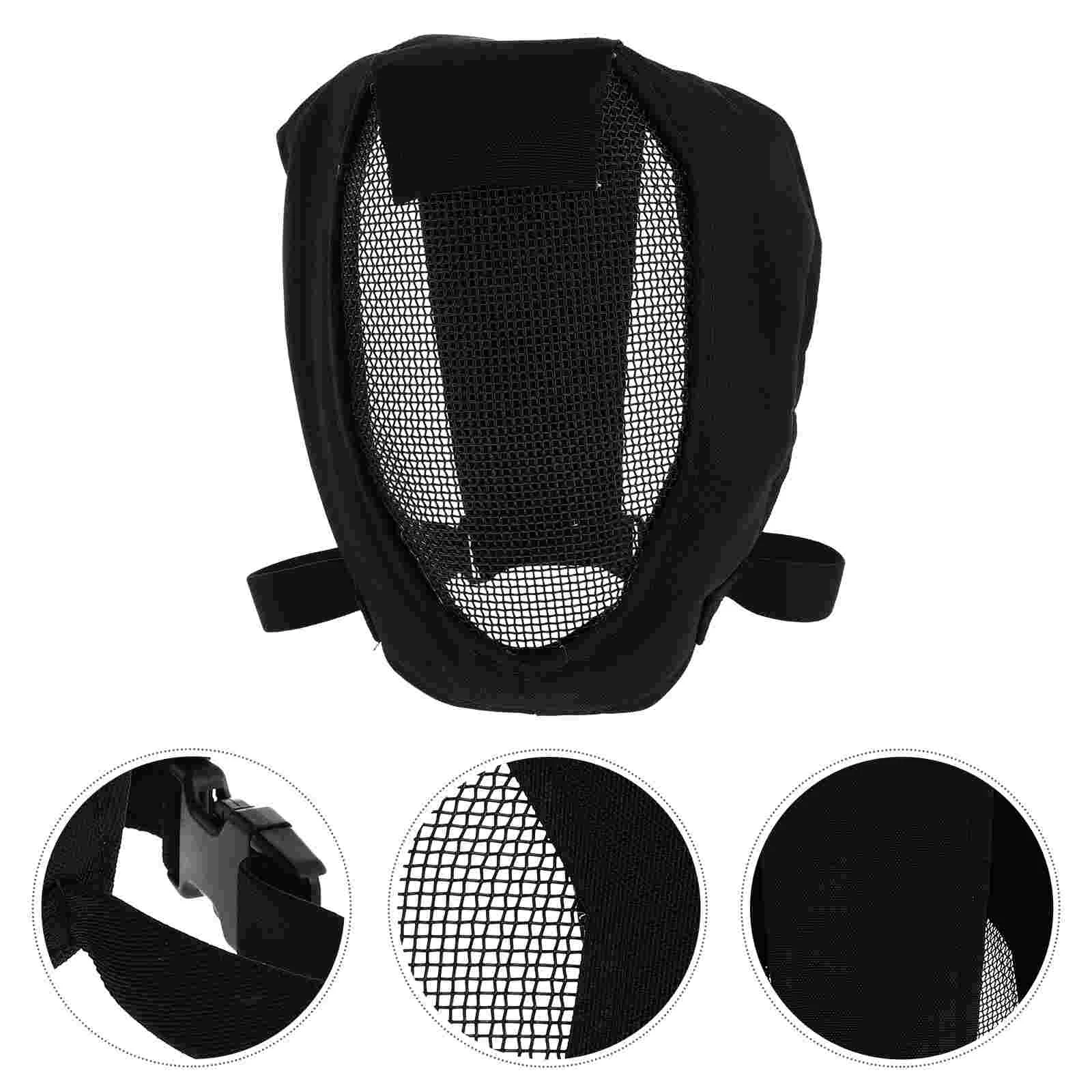 

Outdoor Game Mask Field Protective Head Cover Full Safety Fencing Breathable Tactics