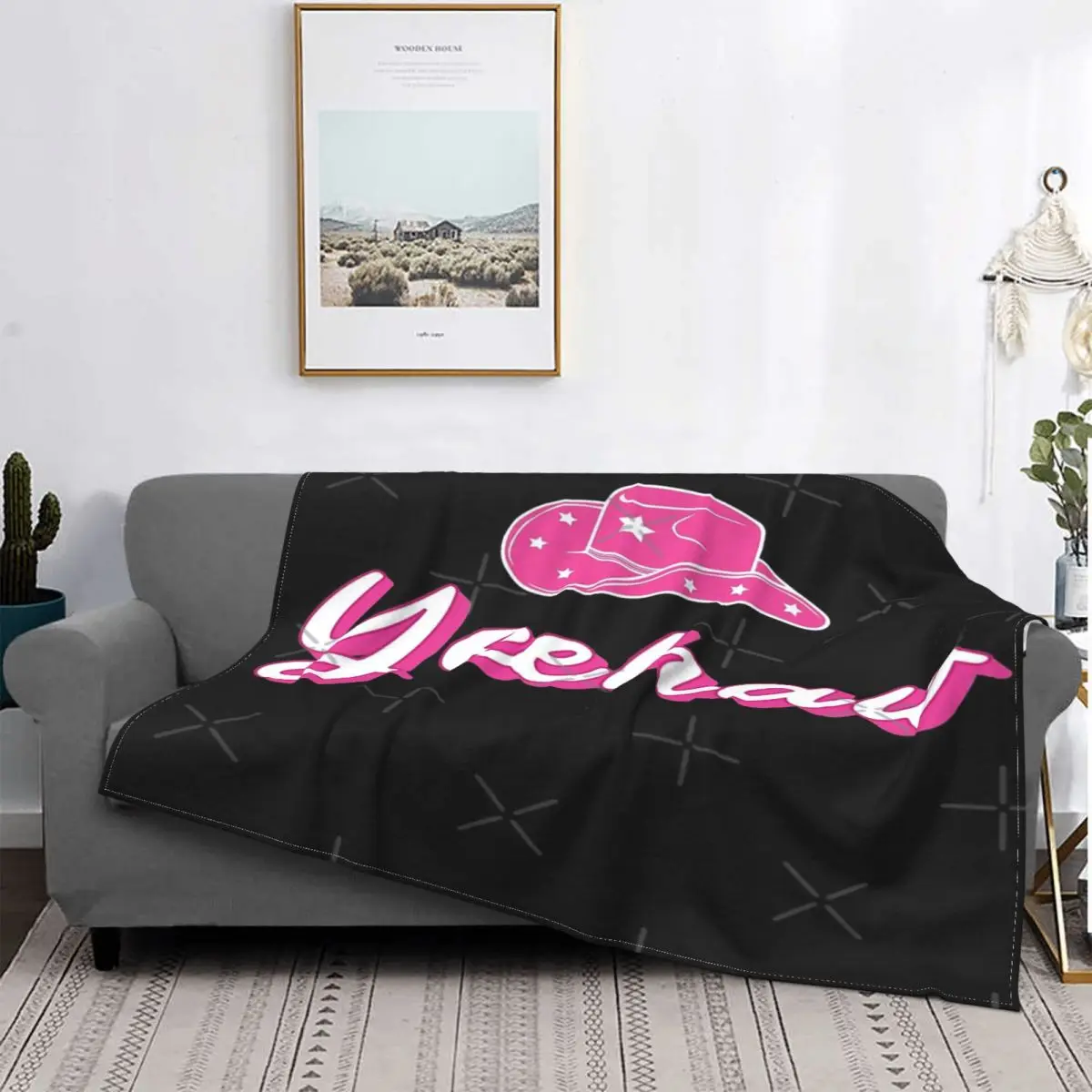 Yeehaw-Manta a cuadros con sombrero de vaquero, colcha a cuadros para cama, sofá, Picnic, toalla de playa de lujo, color rosa
Yeehaw-Manta a cuadros con sombrero de vaquero, colcha a cuadros para cama, sofá, Picnic, toalla de playa de lujo, color rosa
