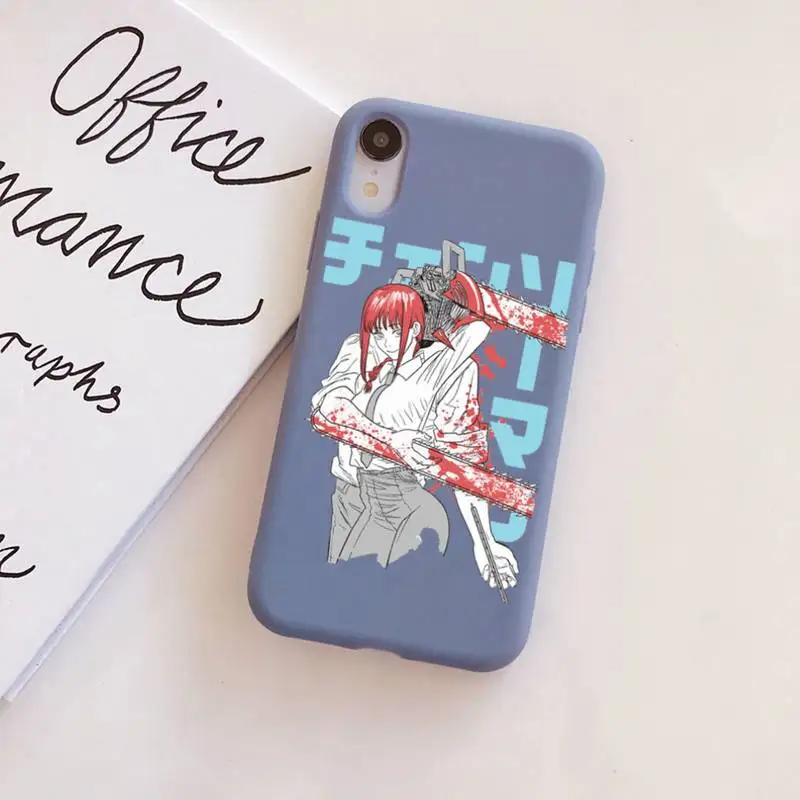 Chainsaw Man Phone Case for iPhone 11 12 13 Mini Pro Xs Max 8 7 6 6S Plus X XR Solid Candy Color Case
Chainsaw Man Phone Case for iPhone 11 12 13 Mini Pro Xs Max 8 7 6 6S Plus X XR Solid Candy Color Case