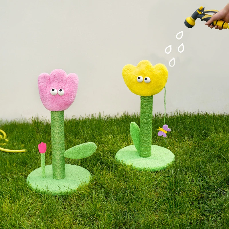 Tulip Shape Cat Scratching Column Board Wear-resistant Crumbs Claw Plate Resistant Scratcher Jumping Training Toy Cat Supplies
Tulip Shape Cat Scratching Column Board Wear-resistant Crumbs Claw Plate Resistant Scratcher Jumping Training Toy Cat Supplies