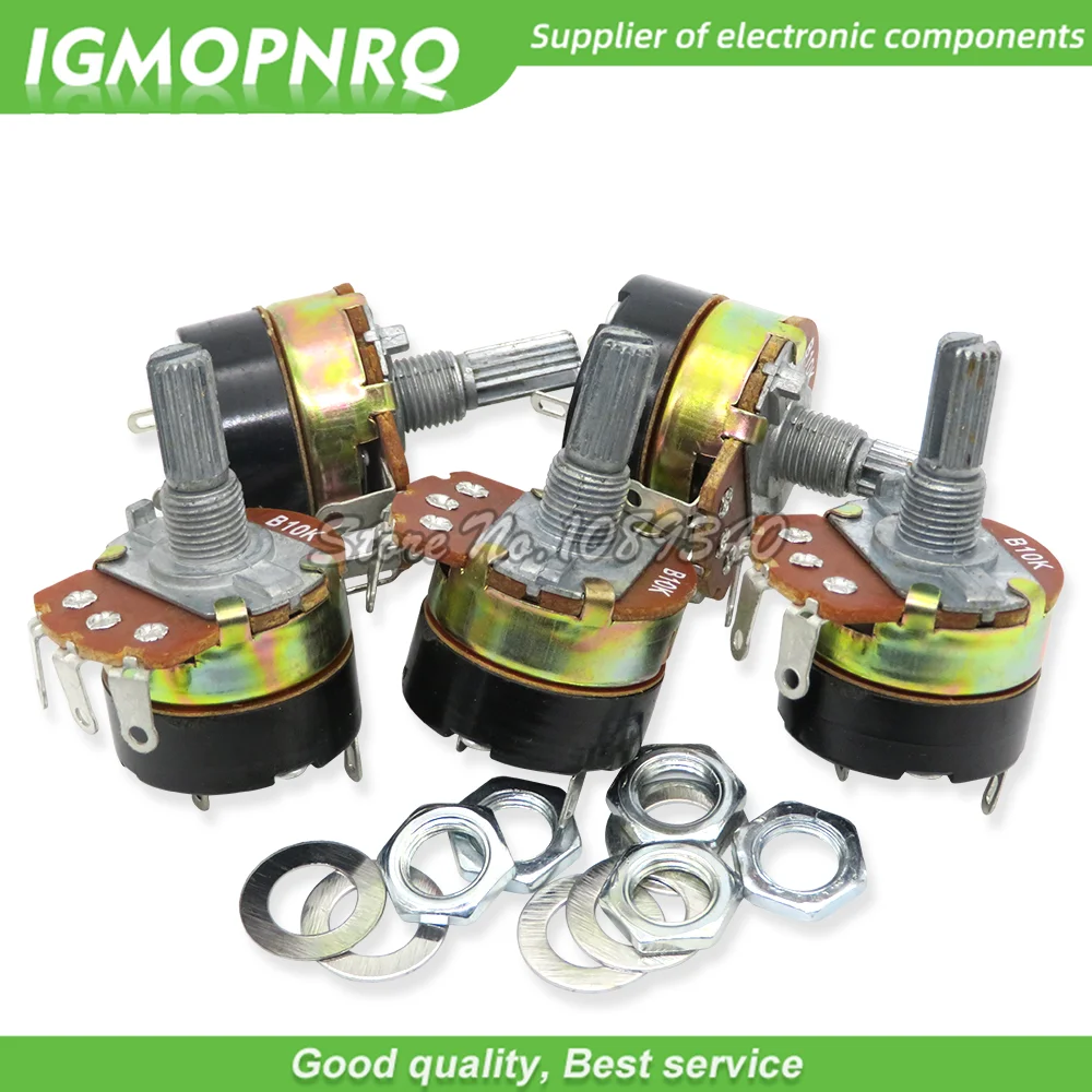 5PCS WH138 adjustable resistance speed regulator with switch potentiometer WH138-1 B5K B10K B20K B50K B100K B250K B500K 10K 100K 
5PCS WH138 adjustable resistance speed regulator with switch potentiometer WH138-1 B5K B10K B20K B50K B100K B250K B500K 10K 100K