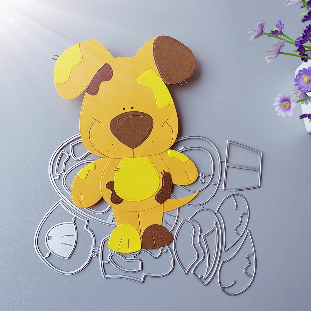 Новинка, режущие штампы в виде собаки 12 см, рельефное украшение для фотоальбома, карта памяти
Новинка, режущие штампы в виде собаки 12 см, рельефное украшение для фотоальбома, карта памяти