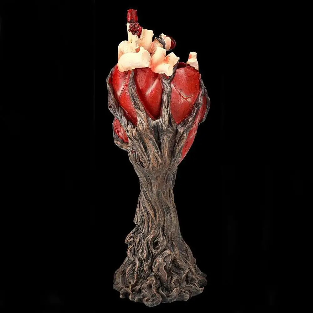 Red Anatomical Heart Tree with Greenman Trunk Statue Figurine Gothic Ornament Crafts Sculpture for Halloween Home Decoration
Red Anatomical Heart Tree with Greenman Trunk Statue Figurine Gothic Ornament Crafts Sculpture for Halloween Home Decoration