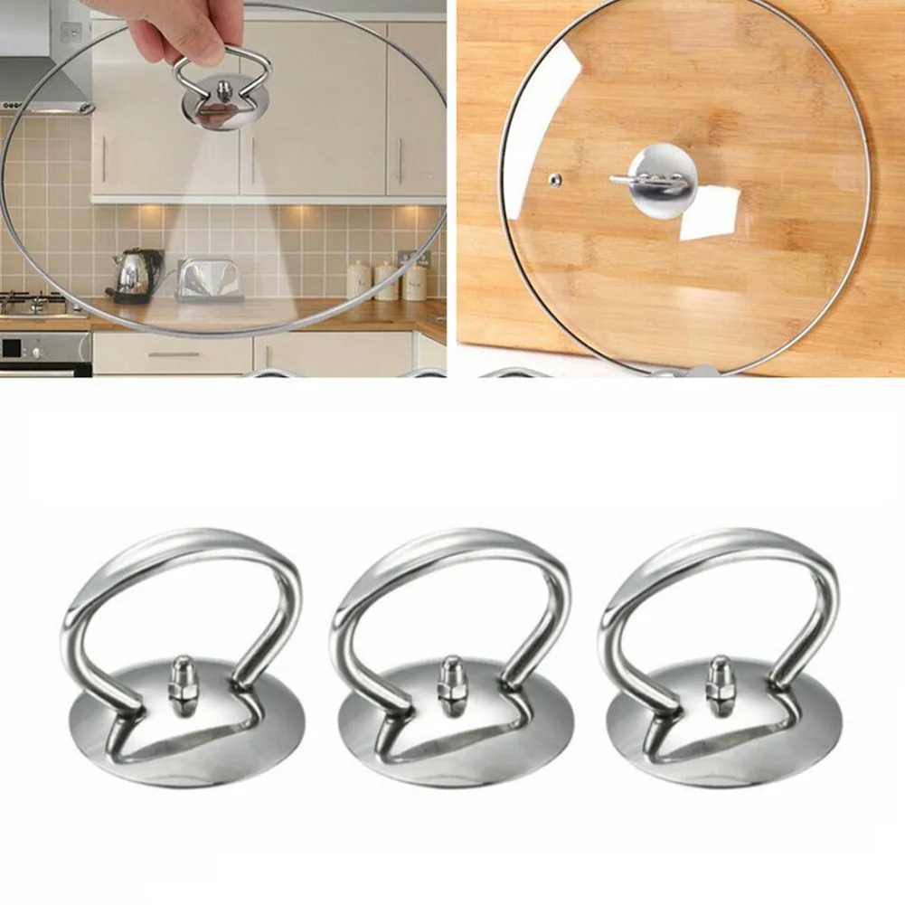 1/3PC Universal Pot Lid Top Replacement Handgrip Knob Stainless Steel Pan Cover Holding Handle Kitchen Accessories Cookware Tool
1/3PC Universal Pot Lid Top Replacement Handgrip Knob Stainless Steel Pan Cover Holding Handle Kitchen Accessories Cookware Tool