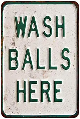 Signs Wash Balls Here Sign Vintage Decor Wall Laundry Funny Decoration Gift 8x12 Metal Sign
Signs Wash Balls Here Sign Vintage Decor Wall Laundry Funny Decoration Gift 8x12 Metal Sign