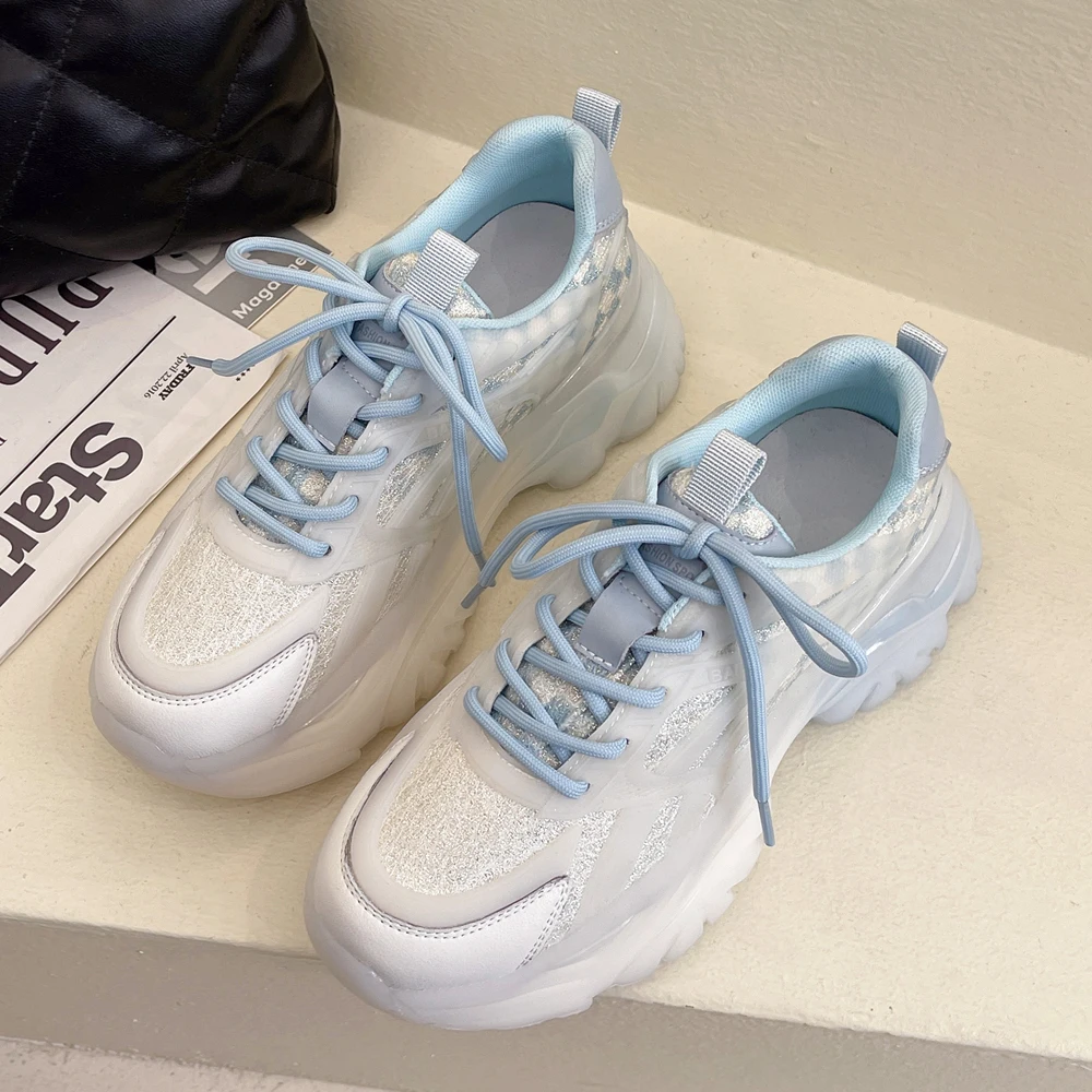 2022 Spring Summer Fashion Women Sneakers Designer Casual Shoes Ladies School Platform Tennis Shoes Crystal Heels Blue Pink
2022 Spring Summer Fashion Women Sneakers Designer Casual Shoes Ladies School Platform Tennis Shoes Crystal Heels Blue Pink