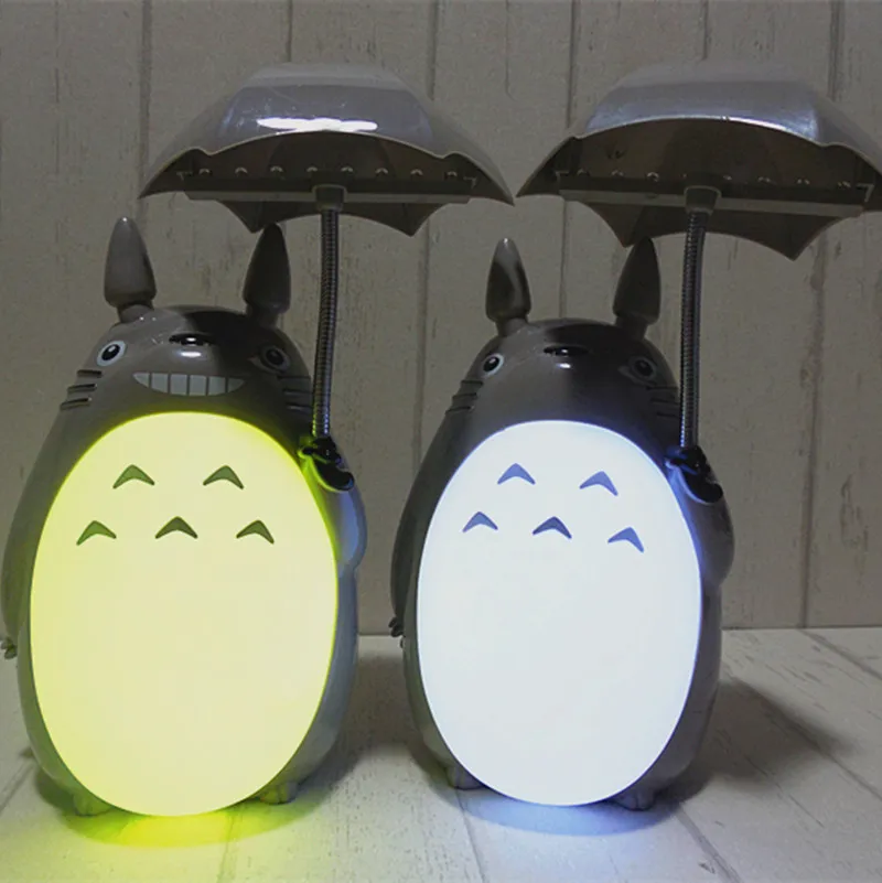 

hot-selling Cartoon Cute Totoro USB Charging LED Energy Saving Night Light For Kids And Gift neon signs for room ночники