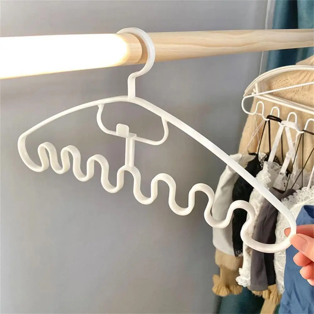 1pcs Waves Multi-port Support Hangers For Clothes Drying Rack Multifunction Plastic Clothes Rack Wardrobe Storage Organization 
1pcs Waves Multi-port Support Hangers For Clothes Drying Rack Multifunction Plastic Clothes Rack Wardrobe Storage Organization