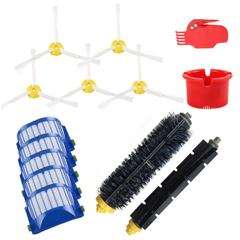 Household Detachable Main Roller Brush For iRobot Robot Vacuum Cleaner Cleaning Side Brushes Replacement HEPA Filter
Household Detachable Main Roller Brush For iRobot Robot Vacuum Cleaner Cleaning Side Brushes Replacement HEPA Filter