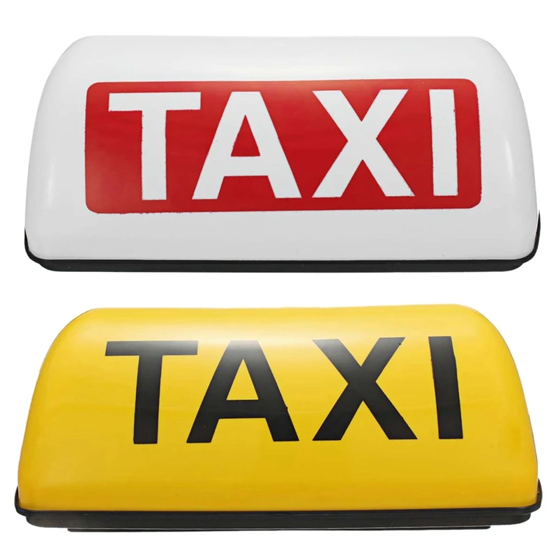 2 Pcs 12V Waterproof Top Sign Magnetic Meter Cab Lamp Light LED TAXI Signal Lamp-Yellow & White
2 Pcs 12V Waterproof Top Sign Magnetic Meter Cab Lamp Light LED TAXI Signal Lamp-Yellow & White