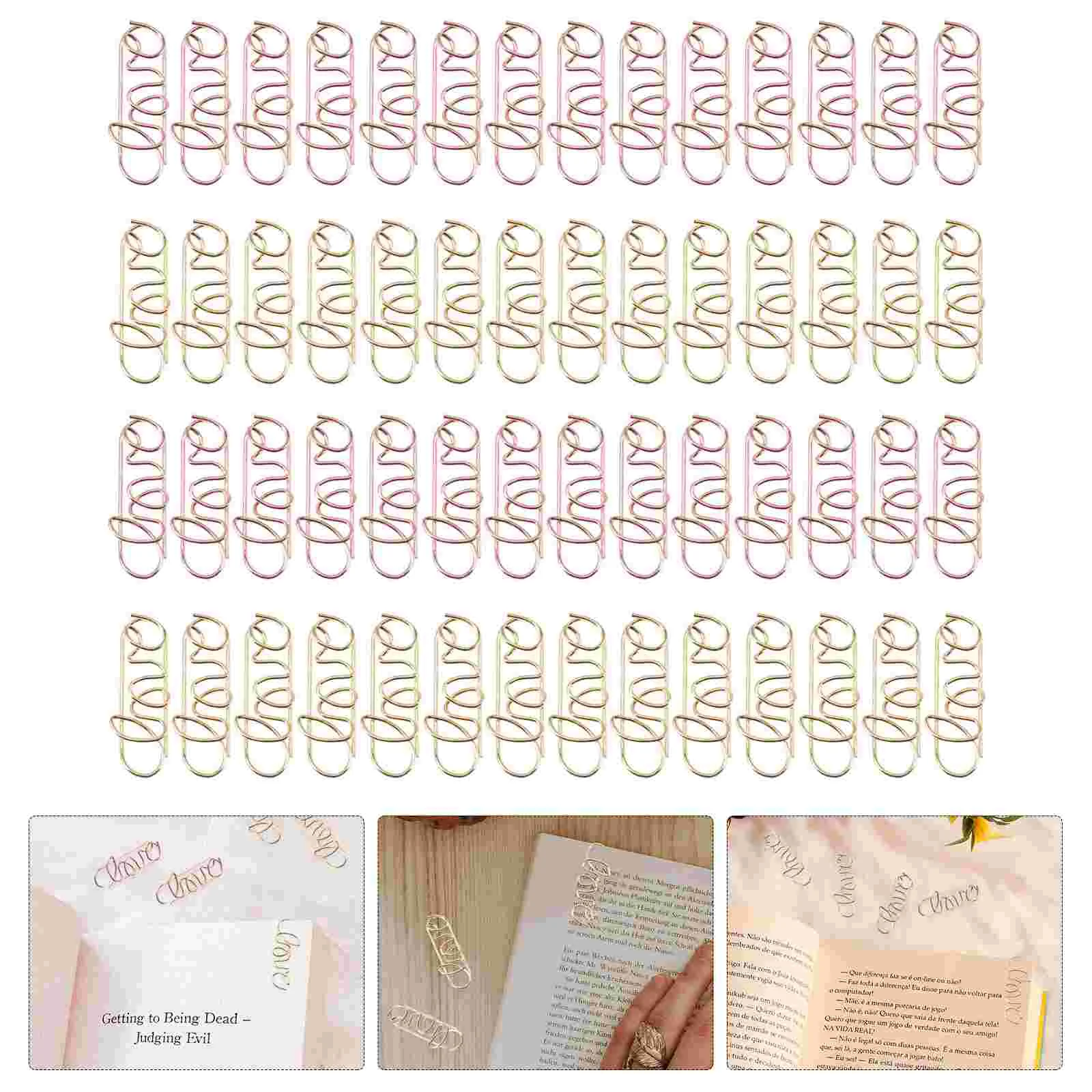 Paper Clips Clip Metal Supplies Office Stationery Love Wedding Binder Cute Document Notebook Marking Mini Bookmarks Shaped
Paper Clips Clip Metal Supplies Office Stationery Love Wedding Binder Cute Document Notebook Marking Mini Bookmarks Shaped
