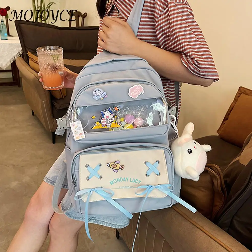 Fashion Women Backpack Causal Pockets Pattern Design Travel Camping Bag Large Capacity Female Student School Bags
Fashion Women Backpack Causal Pockets Pattern Design Travel Camping Bag Large Capacity Female Student School Bags