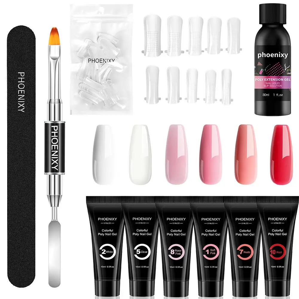 Poly Nail Gel Kit 15ml Poly Nail Gel Set for Extension 16 Colors Gel Extension Manicure Set All For Manicure Gel Polish Set
Poly Nail Gel Kit 15ml Poly Nail Gel Set for Extension 16 Colors Gel Extension Manicure Set All For Manicure Gel Polish Set