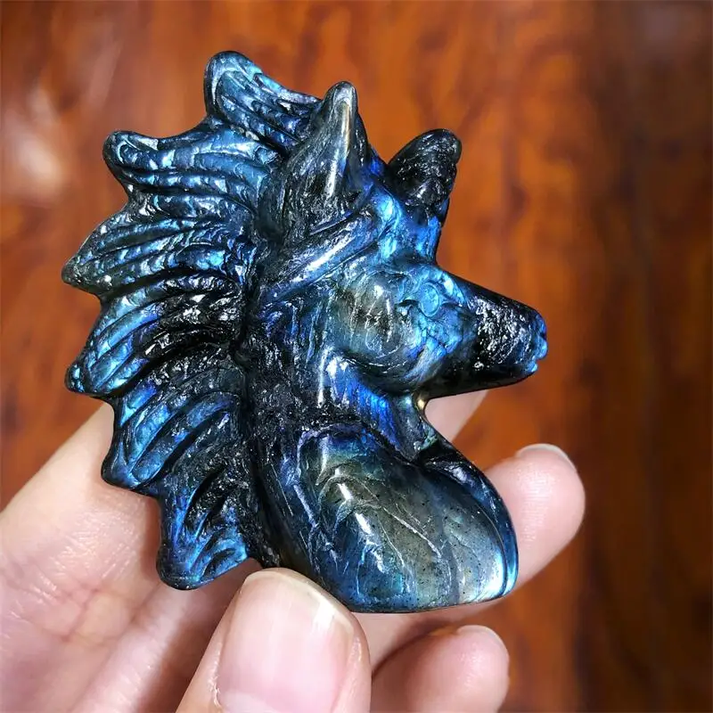 2inch Natural Labradorite Unicorn Statue Crystal Reiki Healing Quartz Carving Ornament Gift Home Decoration Collectible 1pcs
2inch Natural Labradorite Unicorn Statue Crystal Reiki Healing Quartz Carving Ornament Gift Home Decoration Collectible 1pcs
