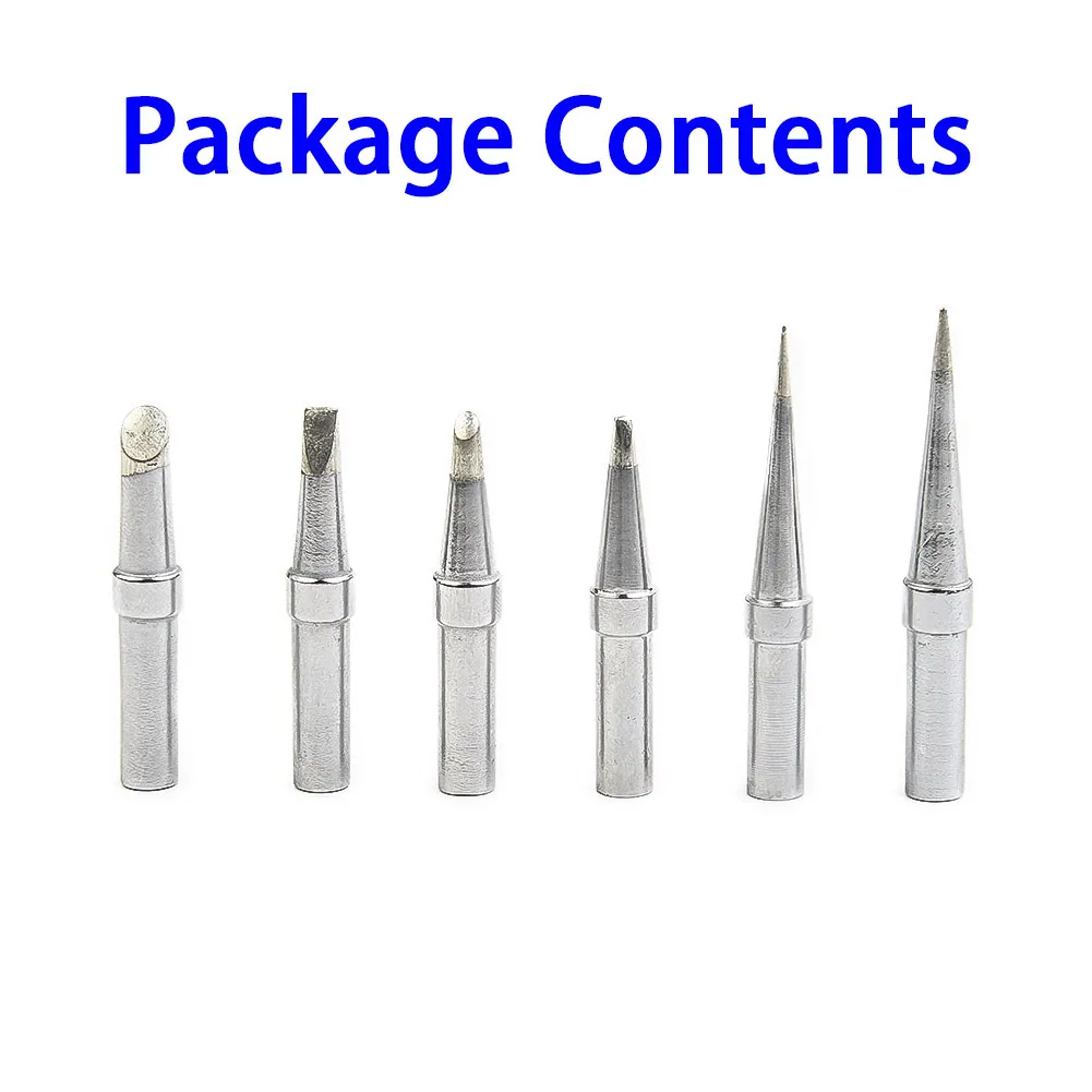 6Pcs/Set Soldering Iron Tips For Weller WE1010NA WESD51 WES50/51 Soldering Tools Branding Iron Welding Equipment
6Pcs/Set Soldering Iron Tips For Weller WE1010NA WESD51 WES50/51 Soldering Tools Branding Iron Welding Equipment