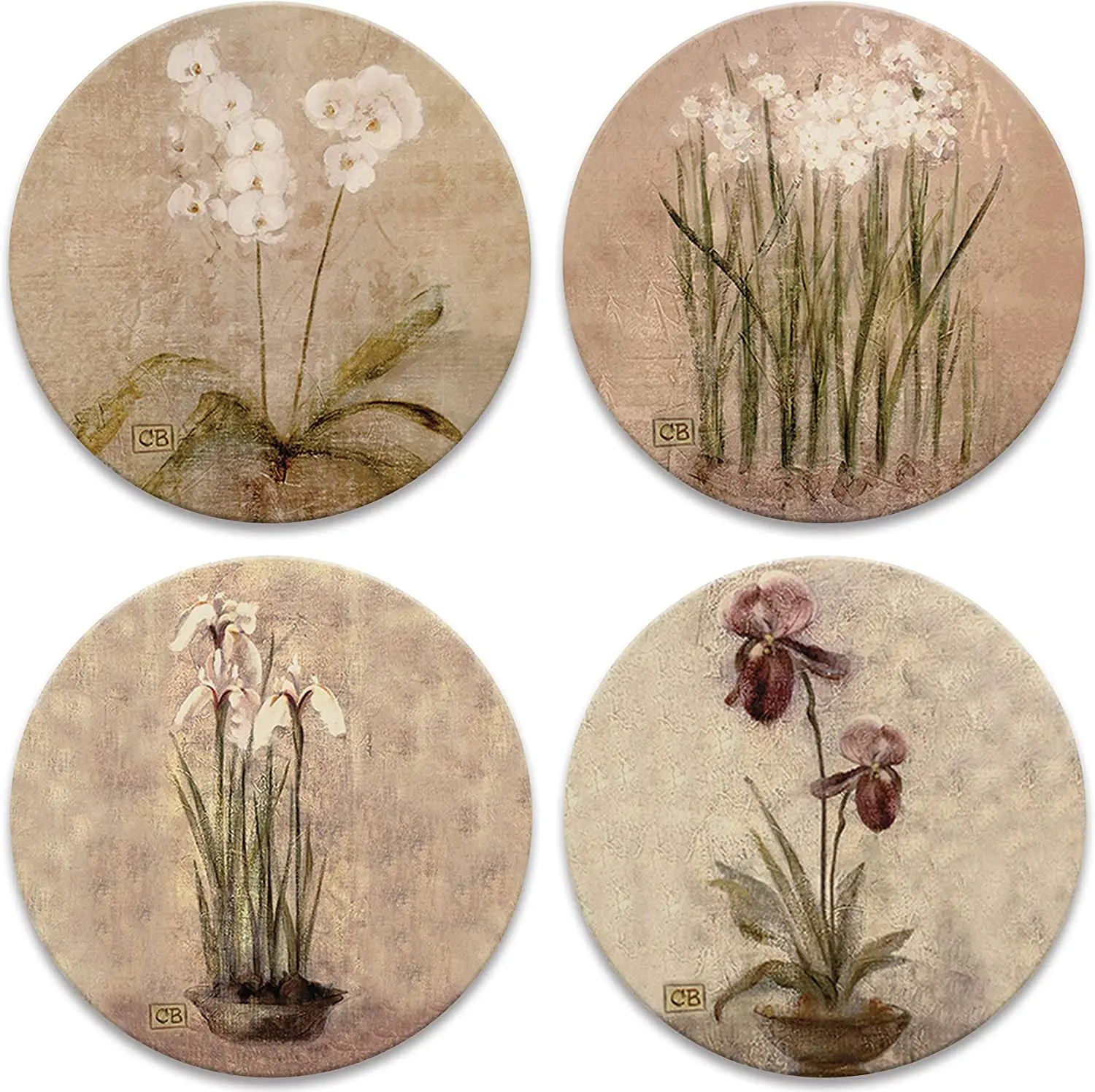 Subtle Flower Absorbent Coaster, 11 cm, Set of 4 Table Place Mat Dish Pad Cup Mug Tea Coffee Coaster Doily Kitchen
Subtle Flower Absorbent Coaster, 11 cm, Set of 4 Table Place Mat Dish Pad Cup Mug Tea Coffee Coaster Doily Kitchen