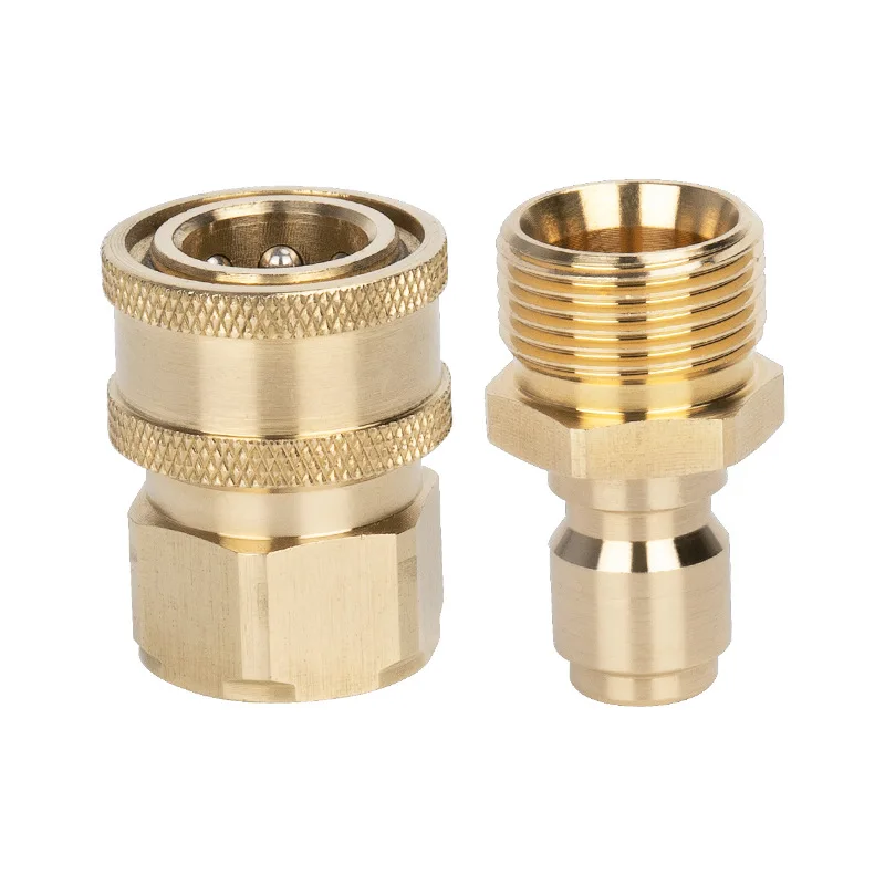 M22x15 Adapter For High Pressure Wash Machine Water Outlet Set Quick Connect Kits For M22 High Pressure Washer Gun Pipe
M22x15 Adapter For High Pressure Wash Machine Water Outlet Set Quick Connect Kits For M22 High Pressure Washer Gun Pipe