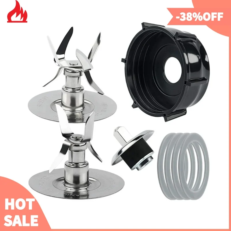 Replacement Parts for Oster & Osterizer Blender Ice Blades 4980 4961 Gasket Coupling Stud Slinger Pin Kit
Replacement Parts for Oster & Osterizer Blender Ice Blades 4980 4961 Gasket Coupling Stud Slinger Pin Kit