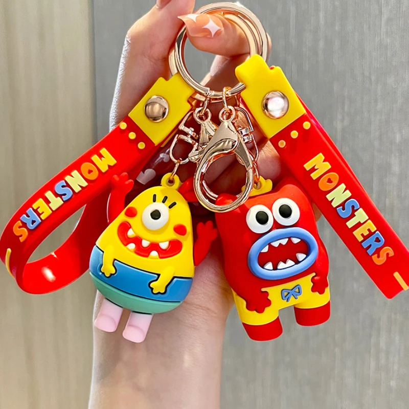 Cute Little Monster Creative Cartoon Keychain Car Bag Pendant Fashion Gift Wholesale Key Chain Anime Keyring Gifts Wholesale
Cute Little Monster Creative Cartoon Keychain Car Bag Pendant Fashion Gift Wholesale Key Chain Anime Keyring Gifts Wholesale