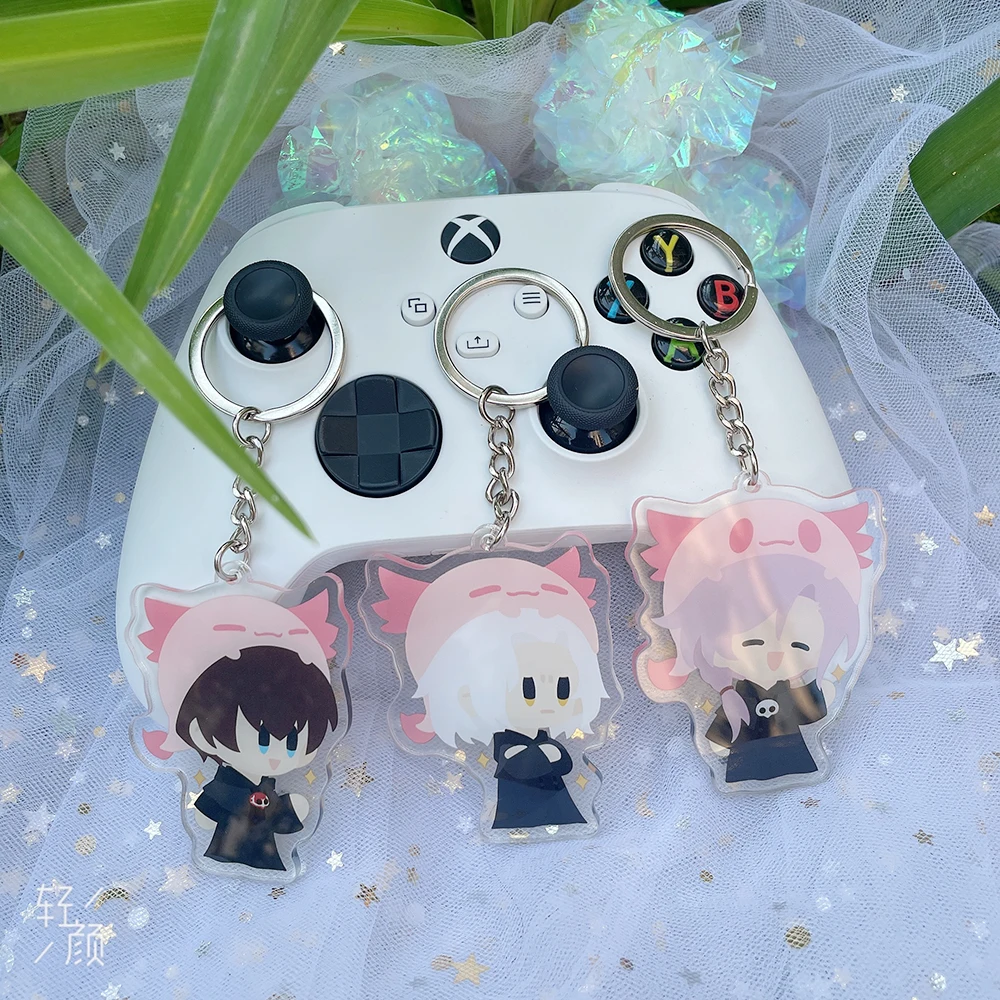 Anime Final Fantasy XIV FF14 Emet-Selch Azem Hythlodaeus Cartoon Acrylic Cosplay Keychain School Bag Pendant Toy DIY Keyring
Anime Final Fantasy XIV FF14 Emet-Selch Azem Hythlodaeus Cartoon Acrylic Cosplay Keychain School Bag Pendant Toy DIY Keyring