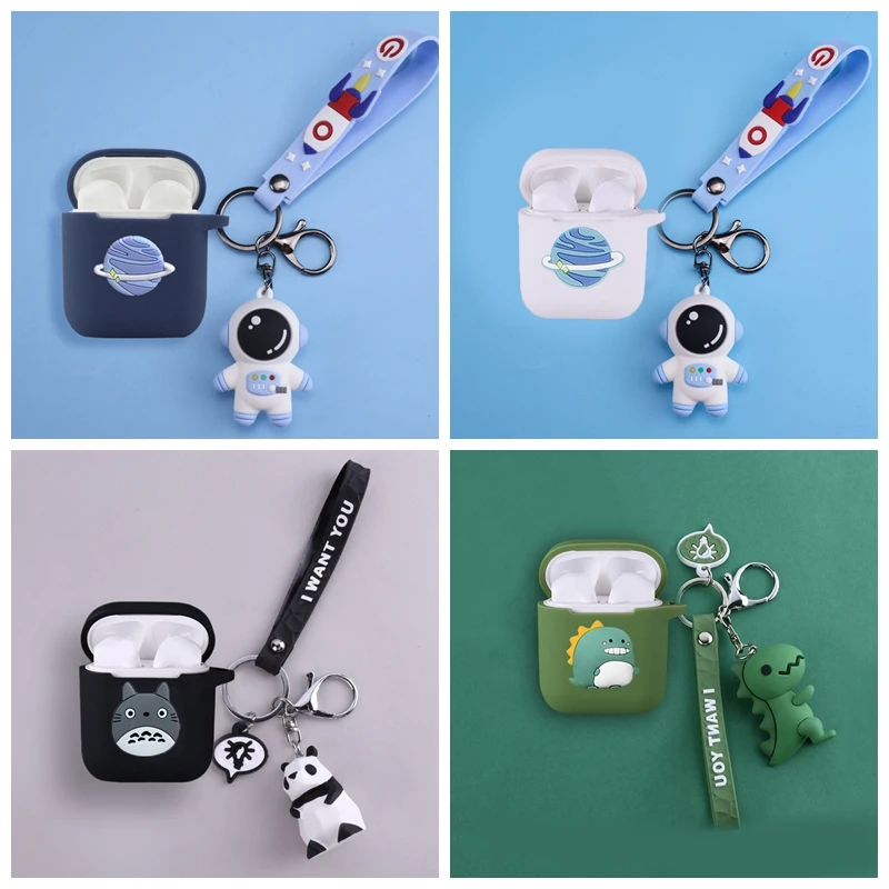 For Panasonic RZ-C100W Cases Cartoon Dinosaur / Panda Earphones Silicone Protect Cover with keychain Accessories box 
For Panasonic RZ-C100W Cases Cartoon Dinosaur / Panda Earphones Silicone Protect Cover with keychain Accessories box