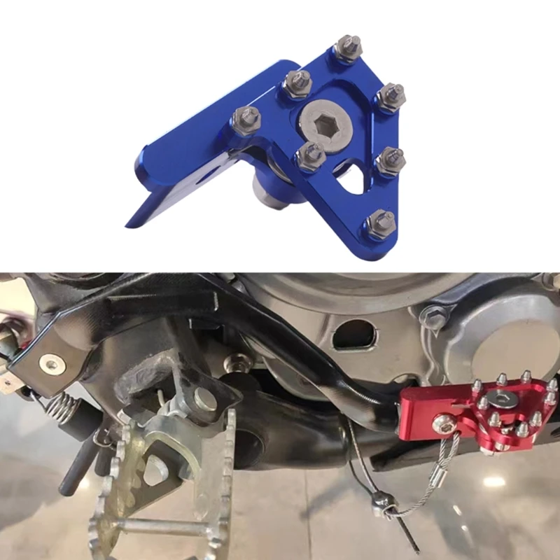 Aluminum-Alloy Universal Rear Brake Pedal Lever Step Tip Replacement Easy Installation Lightweight used for CRF-/KLX/YZF 40GF
Aluminum-Alloy Universal Rear Brake Pedal Lever Step Tip Replacement Easy Installation Lightweight used for CRF-/KLX/YZF 40GF