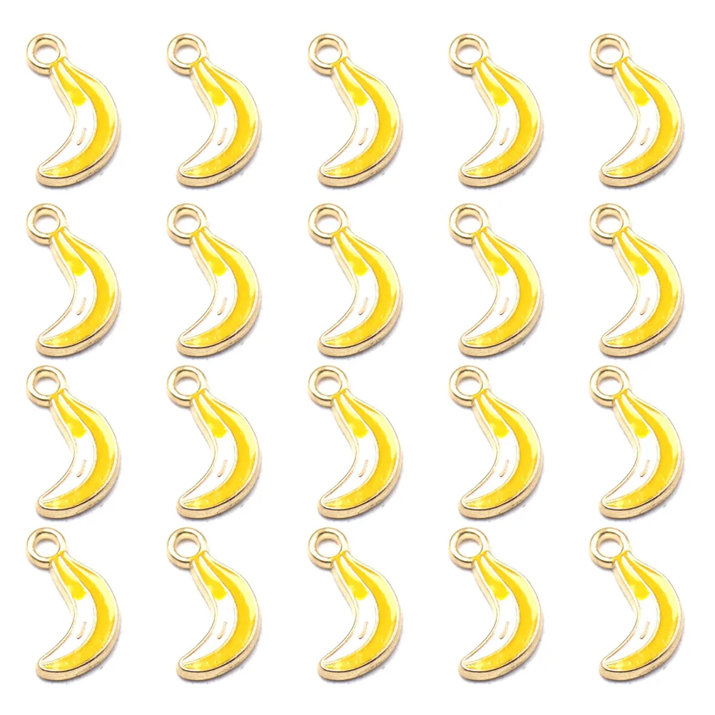 Banana Beads Necklace Charms Pendant Fruit Charm DIY Key Chain Pendant 20pcs for Necklace Bracelet Earring Jewelry
Banana Beads Necklace Charms Pendant Fruit Charm DIY Key Chain Pendant 20pcs for Necklace Bracelet Earring Jewelry