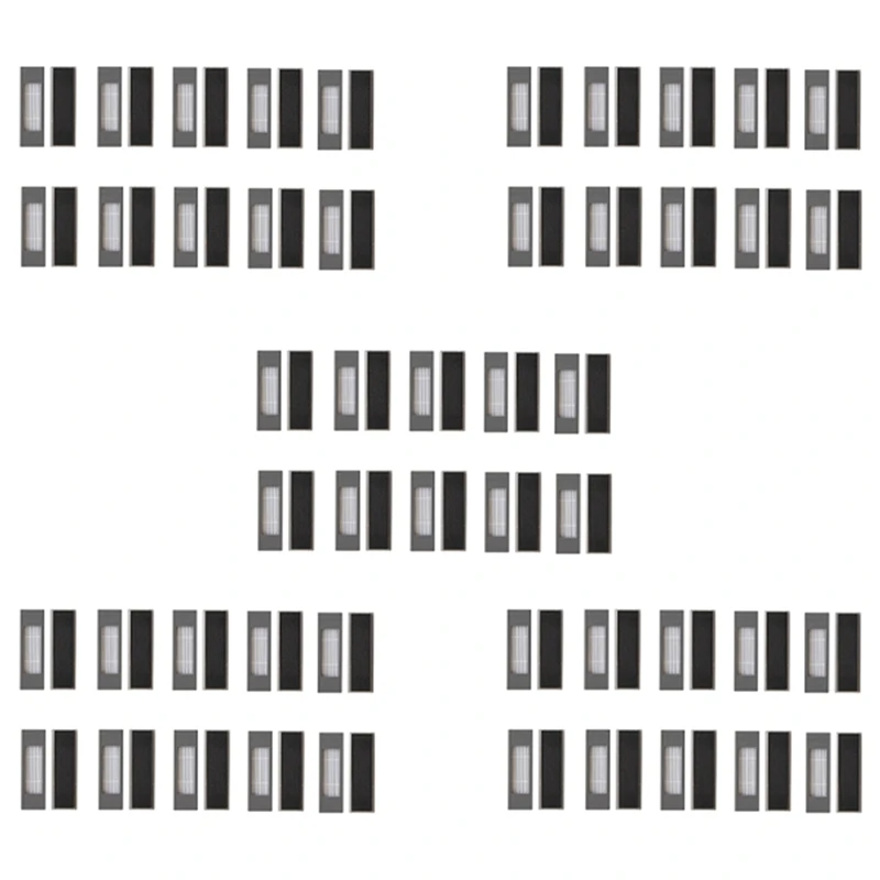 50 Pairs Suitable For Ecovacs Deebot OZMO T5/N8/N5/T8/DV35/DJ65/T9 Sweeping Robot Accessories HEPA Filter Cotton
50 Pairs Suitable For Ecovacs Deebot OZMO T5/N8/N5/T8/DV35/DJ65/T9 Sweeping Robot Accessories HEPA Filter Cotton