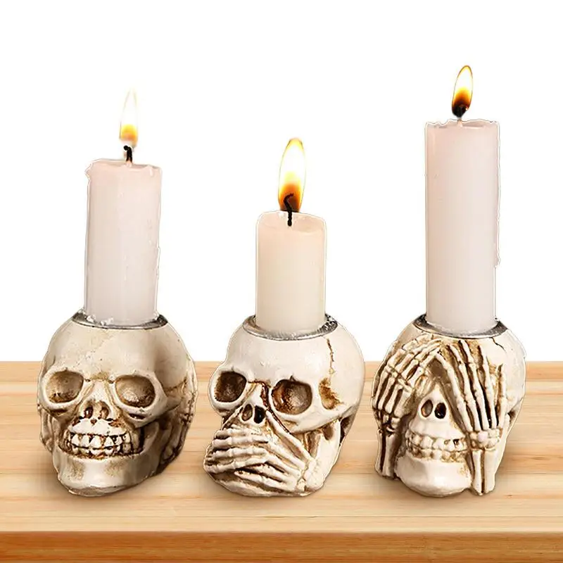 Skeleton Hand Candle Holder Spooky Tealight Skeleton Skull Candle Holders Resin Gothic Vintage Style Candle Holder Bar Decor
Skeleton Hand Candle Holder Spooky Tealight Skeleton Skull Candle Holders Resin Gothic Vintage Style Candle Holder Bar Decor