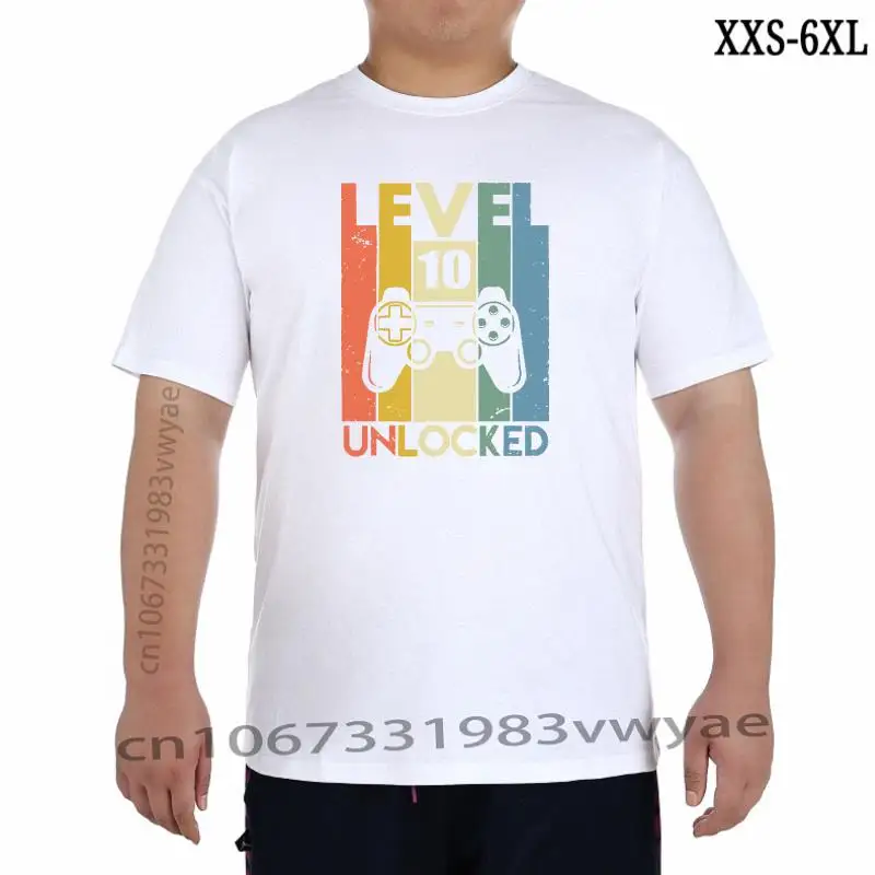 Level 10 Unlocked Funny Video Gamer T Shirts Graphic Cotton Streetwear Short Sleeve 10th Birthday Gifts Summer Style Tshirt Men
Level 10 Unlocked Funny Video Gamer T Shirts Graphic Cotton Streetwear Short Sleeve 10th Birthday Gifts Summer Style Tshirt Men
