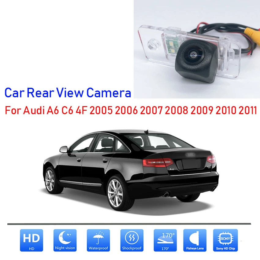 Car Rearview Parking Back Up Camera Auto Reversing Camera HD Waterproof For Audi A6 C6 4F 2005 2006 2007 2008 2009 2010 2011
Car Rearview Parking Back Up Camera Auto Reversing Camera HD Waterproof For Audi A6 C6 4F 2005 2006 2007 2008 2009 2010 2011