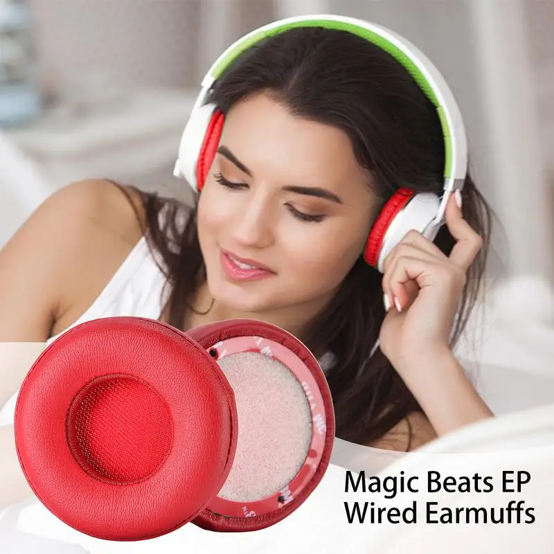 Red Colour Headphone Earpads Replacement Soft Faux Leather Memory Foam For Headsets Portable Earphone Sleeve Earmuff Accessories
Red Colour Headphone Earpads Replacement Soft Faux Leather Memory Foam For Headsets Portable Earphone Sleeve Earmuff Accessories