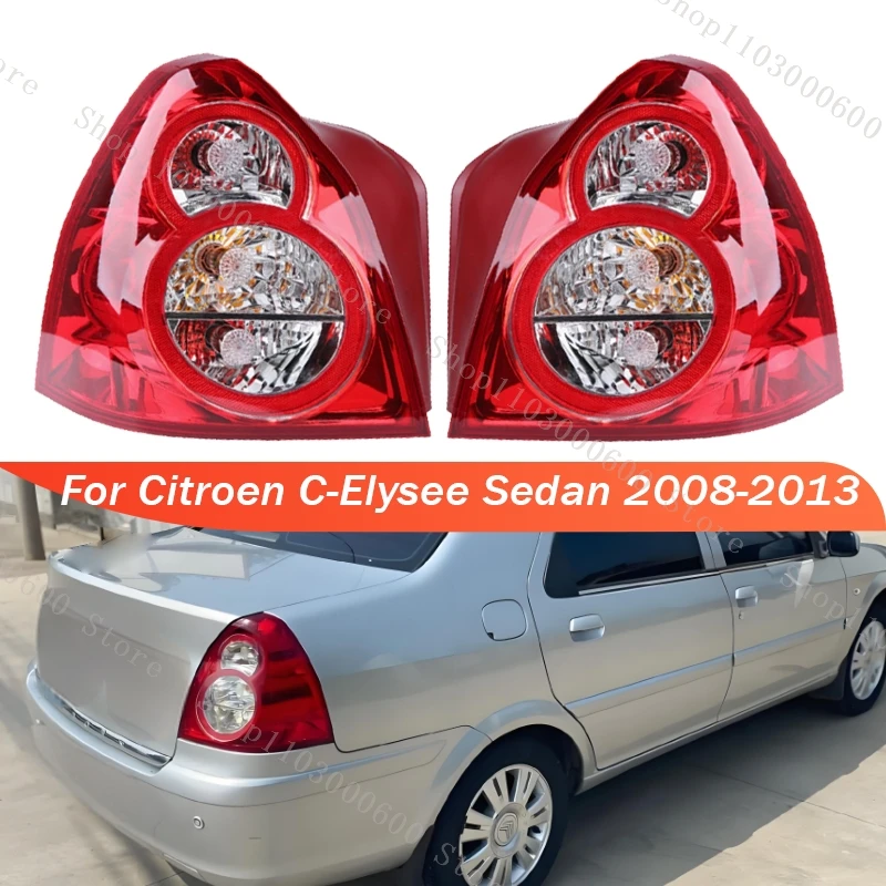 Автомобильный задний фонарь для Citroen C-Elysee Sedan 2008 2009 2010 2012 2013 бампер указатель