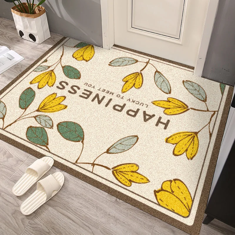 Nordic Doormat Carpet Silk Loop Hallway Entrance Mat Free Cut Foot Door Mat Stain Resistant Remove Mud Home Indoor Mats Carpet
Nordic Doormat Carpet Silk Loop Hallway Entrance Mat Free Cut Foot Door Mat Stain Resistant Remove Mud Home Indoor Mats Carpet