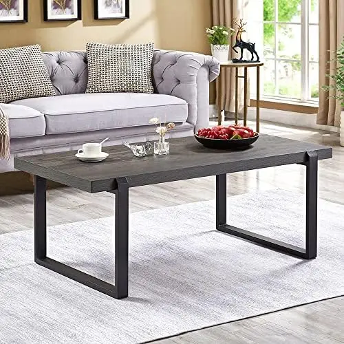 Table, Rustic Wood and Metal Center Table, Modern Cocktail Table for Living Room, Grey Mesas End table for bedroom Small end tab
Table, Rustic Wood and Metal Center Table, Modern Cocktail Table for Living Room, Grey Mesas End table for bedroom Small end tab