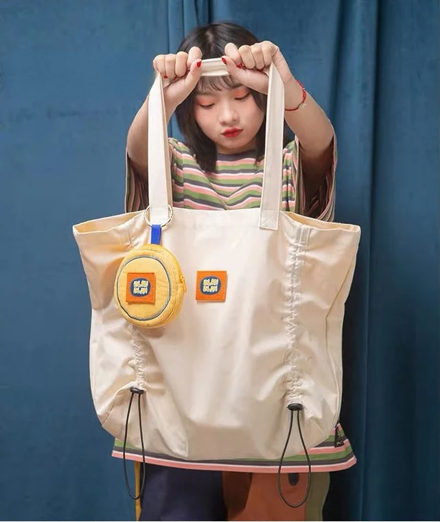 Women Nylon Tote Bag Korean Sweet Solid Zipper Casual High-Capacity Shoulder Bags Handbags Shopping Bag
Women Nylon Tote Bag Korean Sweet Solid Zipper Casual High-Capacity Shoulder Bags Handbags Shopping Bag