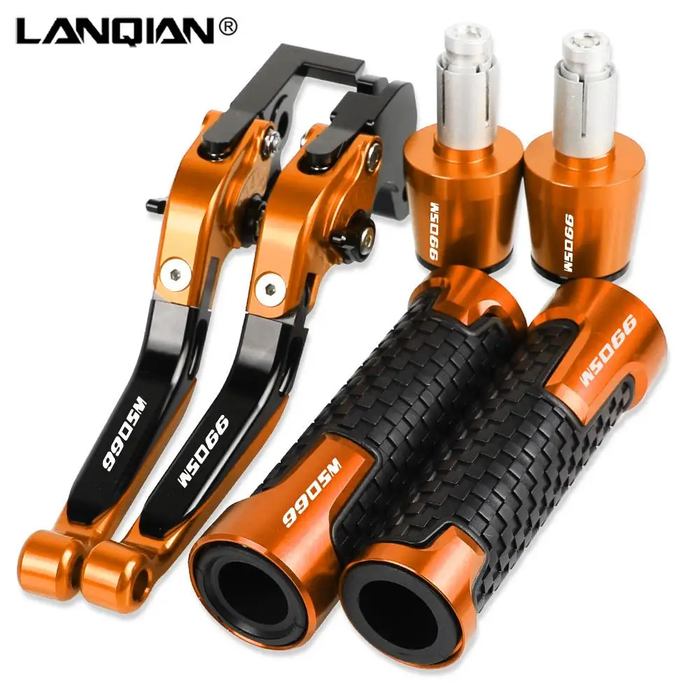 Motorcycle Aluminum Brake Clutch Levers 7/8 22/24MM Hand Grips Ends Parts For 990SM 990 SM 2007 2008 Accessories
Motorcycle Aluminum Brake Clutch Levers 7/8 22/24MM Hand Grips Ends Parts For 990SM 990 SM 2007 2008 Accessories