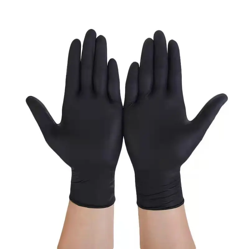 100Pack Nitrile Disposable Gloves Food Grade Waterproof Black Thicker Gloves for Household Cleaning Kitchen Mechanical Working
100Pack Nitrile Disposable Gloves Food Grade Waterproof Black Thicker Gloves for Household Cleaning Kitchen Mechanical Working