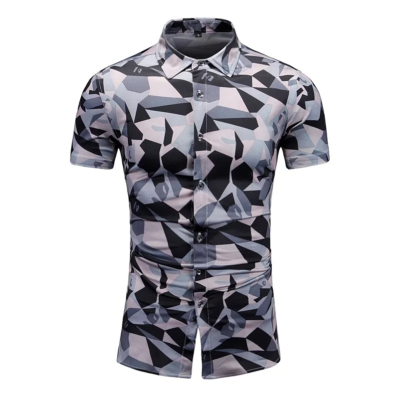 Camisas Para Hombre 2022 Summer Men's Camouflage Print Short-sleeved Shirt Plus Size Mercerized Cotton Stretch Shirt
Camisas Para Hombre 2022 Summer Men's Camouflage Print Short-sleeved Shirt Plus Size Mercerized Cotton Stretch Shirt