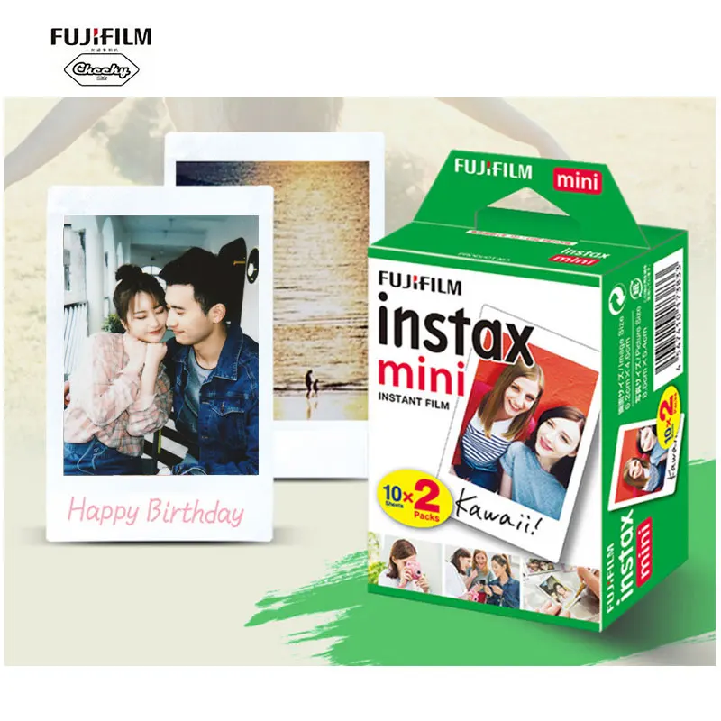 

Оригинальная пленка Fujifilm Instax Mini 11, цветная пленка 100 листов для мгновенных камер 9, 11, 40, 90, 25, Evo, принтер Link2, Радужный Макарон Китти