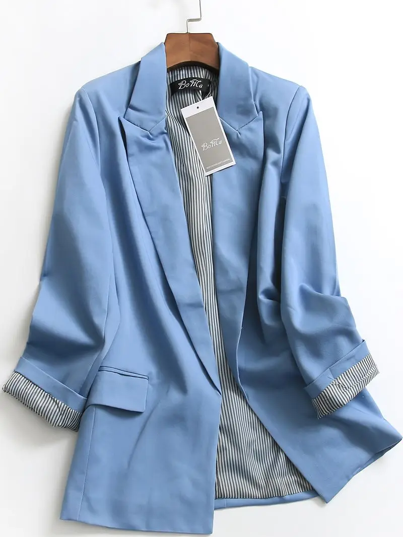 New Fashion Business Suits Women Work Office Ladies Long Sleeve Spring Casual Blazer
New Fashion Business Suits Women Work Office Ladies Long Sleeve Spring Casual Blazer
