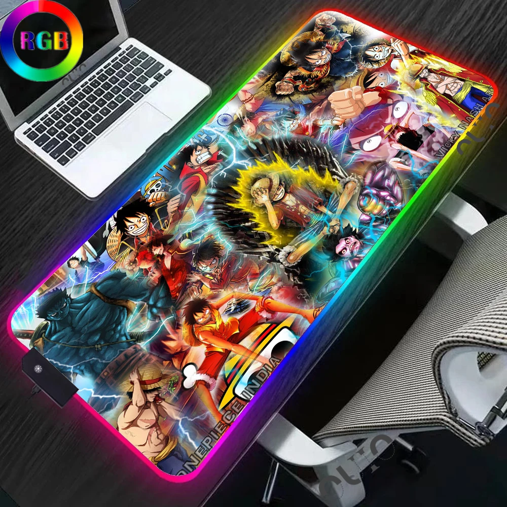 900x400 Anime One Piece RGB Mouse Pad Large Gaming Cartoon Mouse Mat LED Lighting Mousepad Gamer Computer Desk Mats Table Carpet
900x400 Anime One Piece RGB Mouse Pad Large Gaming Cartoon Mouse Mat LED Lighting Mousepad Gamer Computer Desk Mats Table Carpet