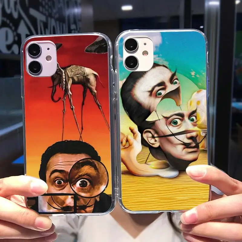 Salvador Dali Art Phone Case For Iphone 11 12 13 14 Pro Max 7 8 Plus X Xr Xs Max Se2020 Mini Transparent Case
Salvador Dali Art Phone Case For Iphone 11 12 13 14 Pro Max 7 8 Plus X Xr Xs Max Se2020 Mini Transparent Case