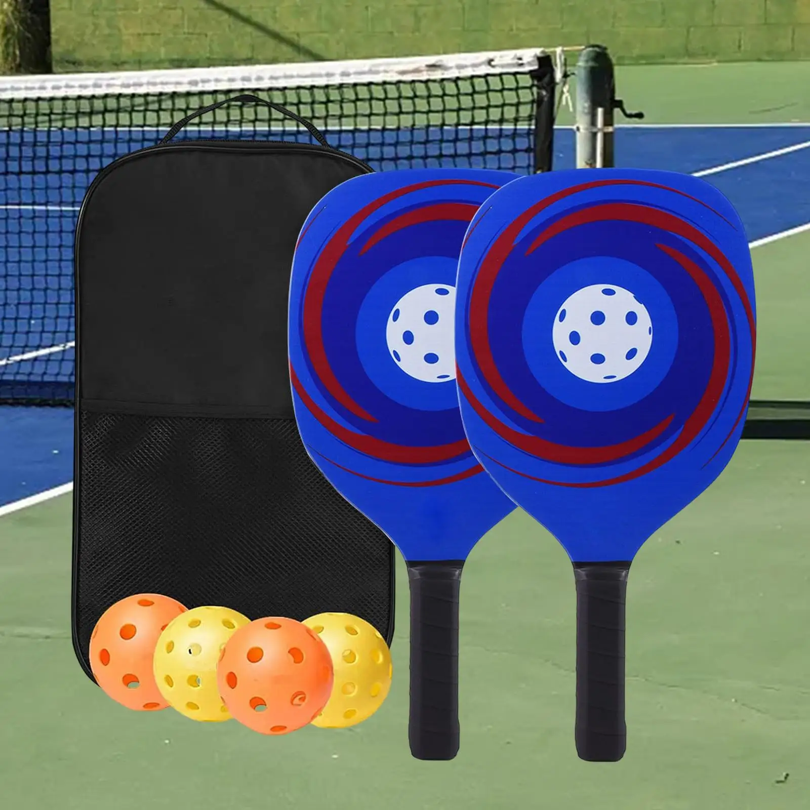 Набор лопастей Pickleball с 2 ракетками, 4 шариками, сумка для переноски, без краев, ракетки для спорта
Набор лопастей Pickleball с 2 ракетками, 4 шариками, сумка для переноски, без краев, ракетки для спорта