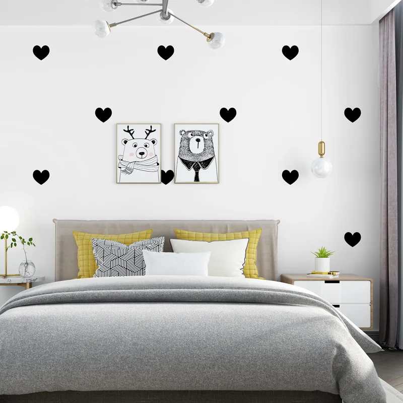 

Обои в скандинавском стиле Ins современные минималистичные геометрические в форме сердца для гостиной спальни фон для телевизора настенные красные обои