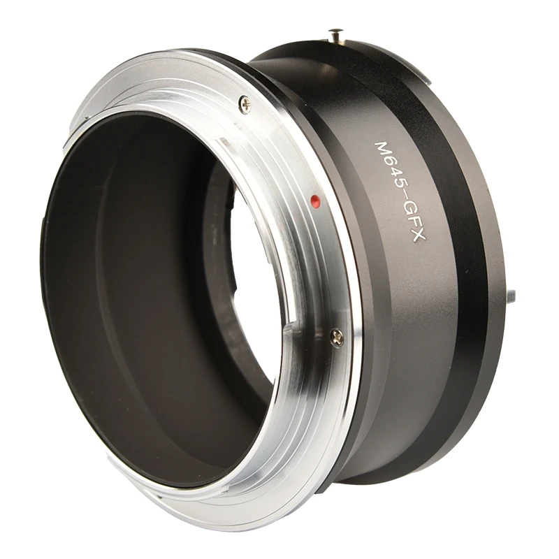 M645-GFX Lens Adapter Mount Ring For Mamiya 645 M645 Lens And Fujifilm Fuji G Mount GFX100 GFX50S GFX50R GFX 100S Camera
M645-GFX Lens Adapter Mount Ring For Mamiya 645 M645 Lens And Fujifilm Fuji G Mount GFX100 GFX50S GFX50R GFX 100S Camera
