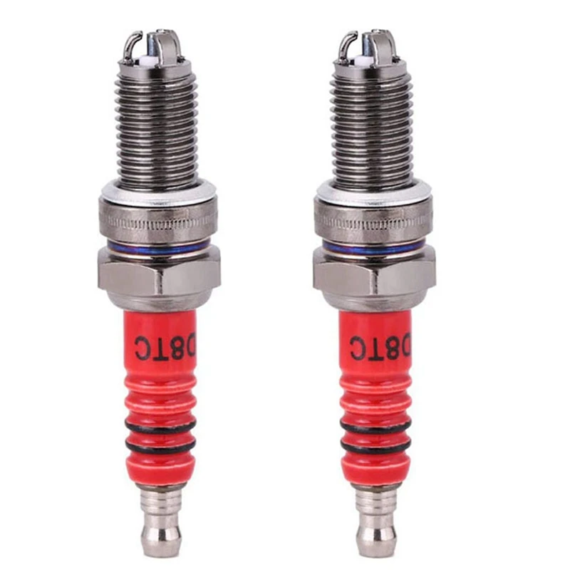2 Pcs 3-Electrode Spark Plug D8TC For 125Cc 150Cc 200Cc 250Cc Motorcycle Scooter ATV Quads
2 Pcs 3-Electrode Spark Plug D8TC For 125Cc 150Cc 200Cc 250Cc Motorcycle Scooter ATV Quads