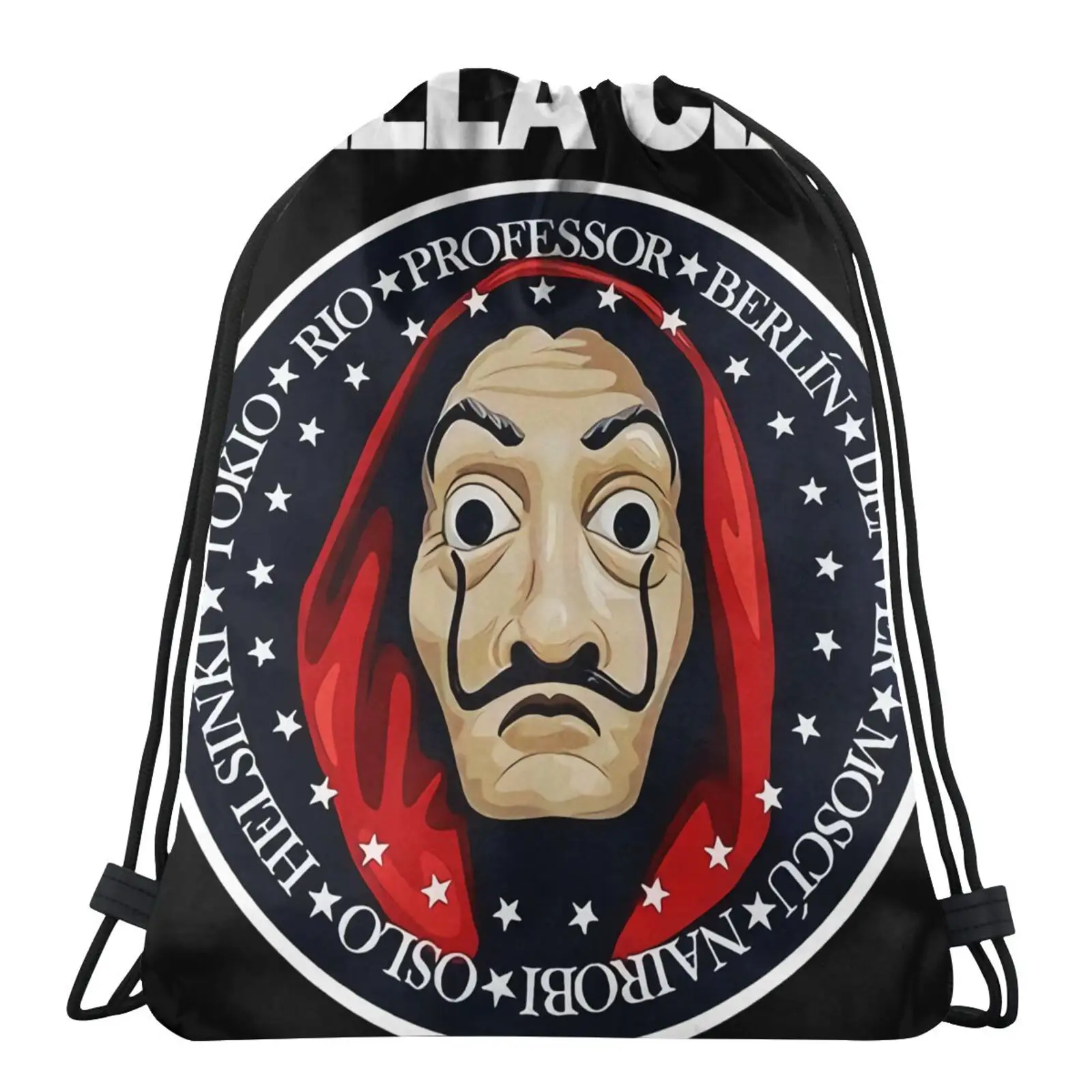 Bella Ciao La Casa De Papel 2205 Bag Anime Bag Bag Women Bag Women Backpack With Cord Custom Bag Name String Backpack Cord Bag
Bella Ciao La Casa De Papel 2205 Bag Anime Bag Bag Women Bag Women Backpack With Cord Custom Bag Name String Backpack Cord Bag